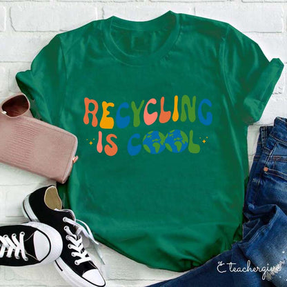 Recycling Is Cool Teacher T-Shirt