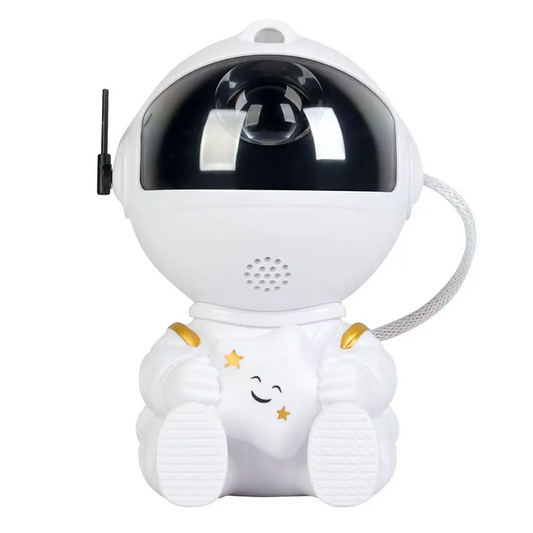 LED Astronaut Galaxy Star Projector – Remote Control 360° Adjustable Nebula Night Light for Bedroom & Room Decor