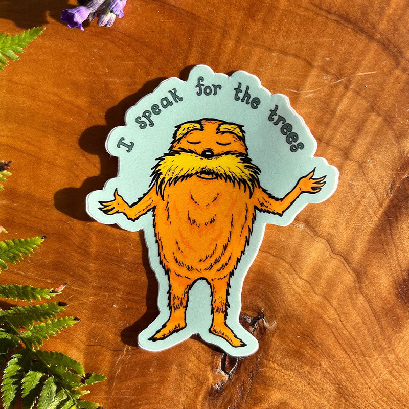 I Speak For The Trees Teacher Stickers