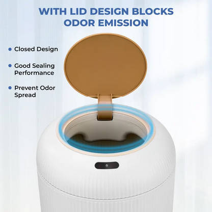 Smart Touchless Trash Can – Automatic Motion Sensor Waste Bin for Bathroom, Kitchen & Office